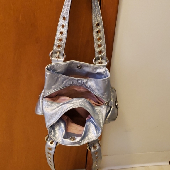 Kathy silver faux handbag - Picture 6 of 9